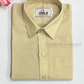 Pretty Sandal Color Cotton Shirt With Tissue Zari Work Dhoti Set In USA
