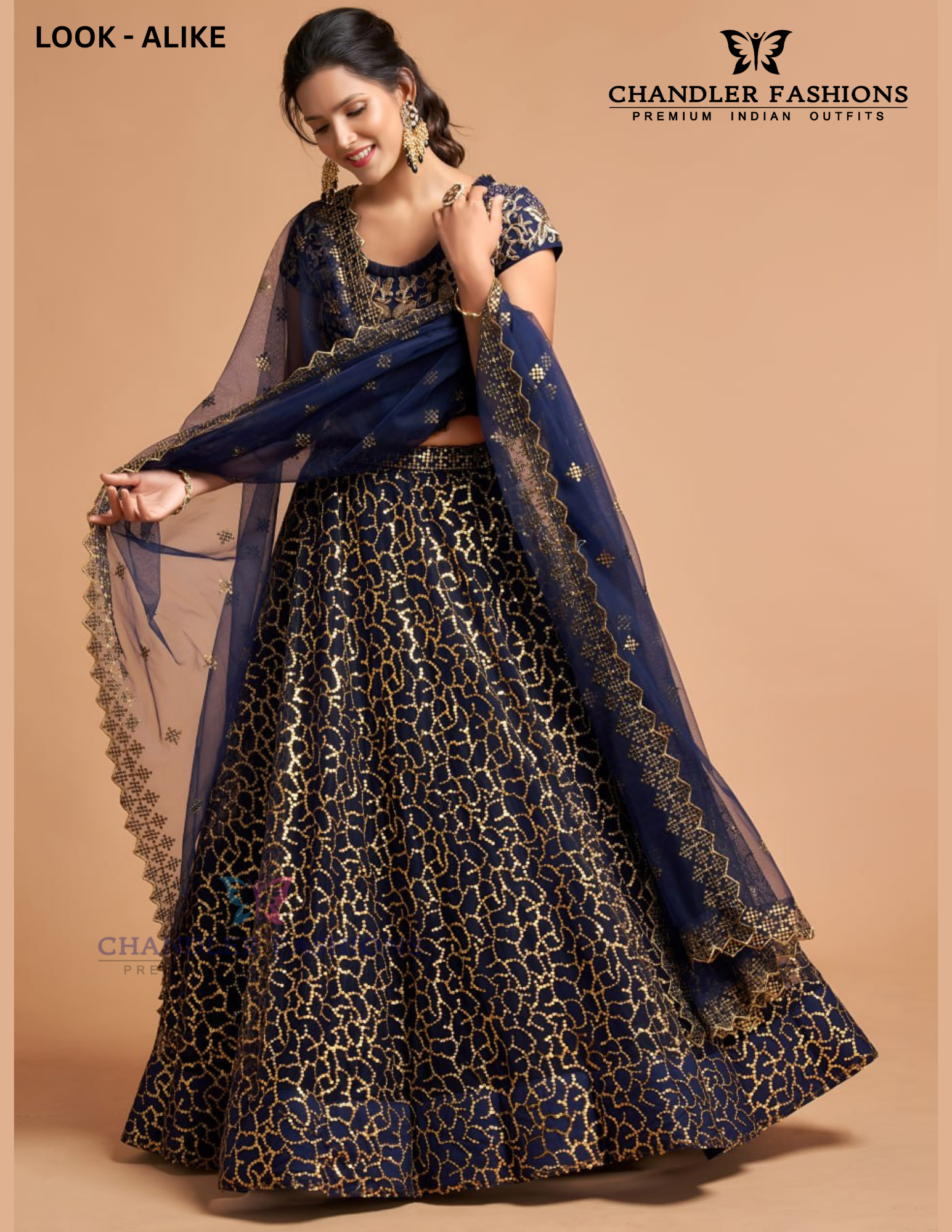 Soft Net With Thread Embroidery And Sequins Work Lehenga Choli In Surprise