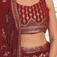 Sequins Embroidery Work Lehenga Choli In Mesa