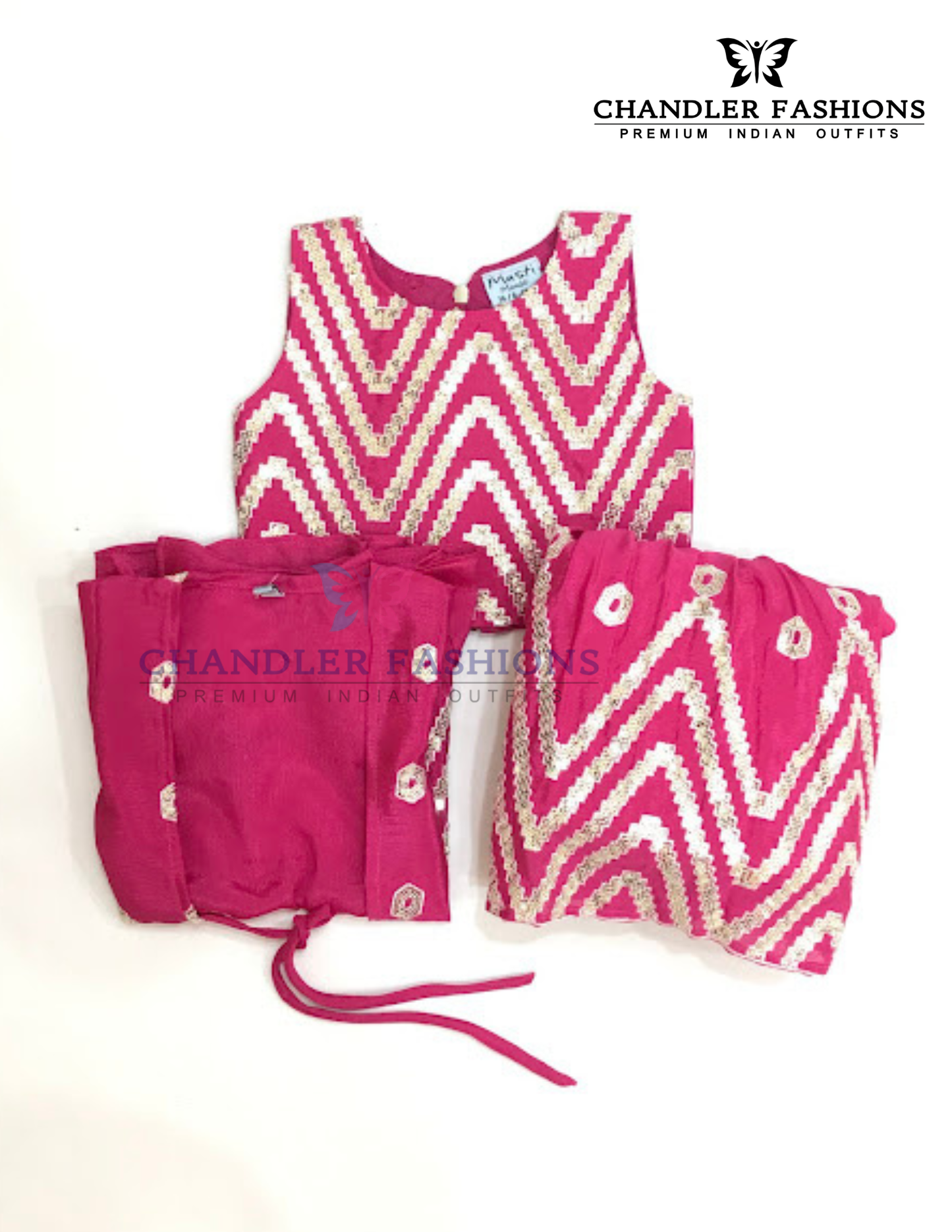 Pleasing Pink Color Choli Set With Sequins Work Near Me