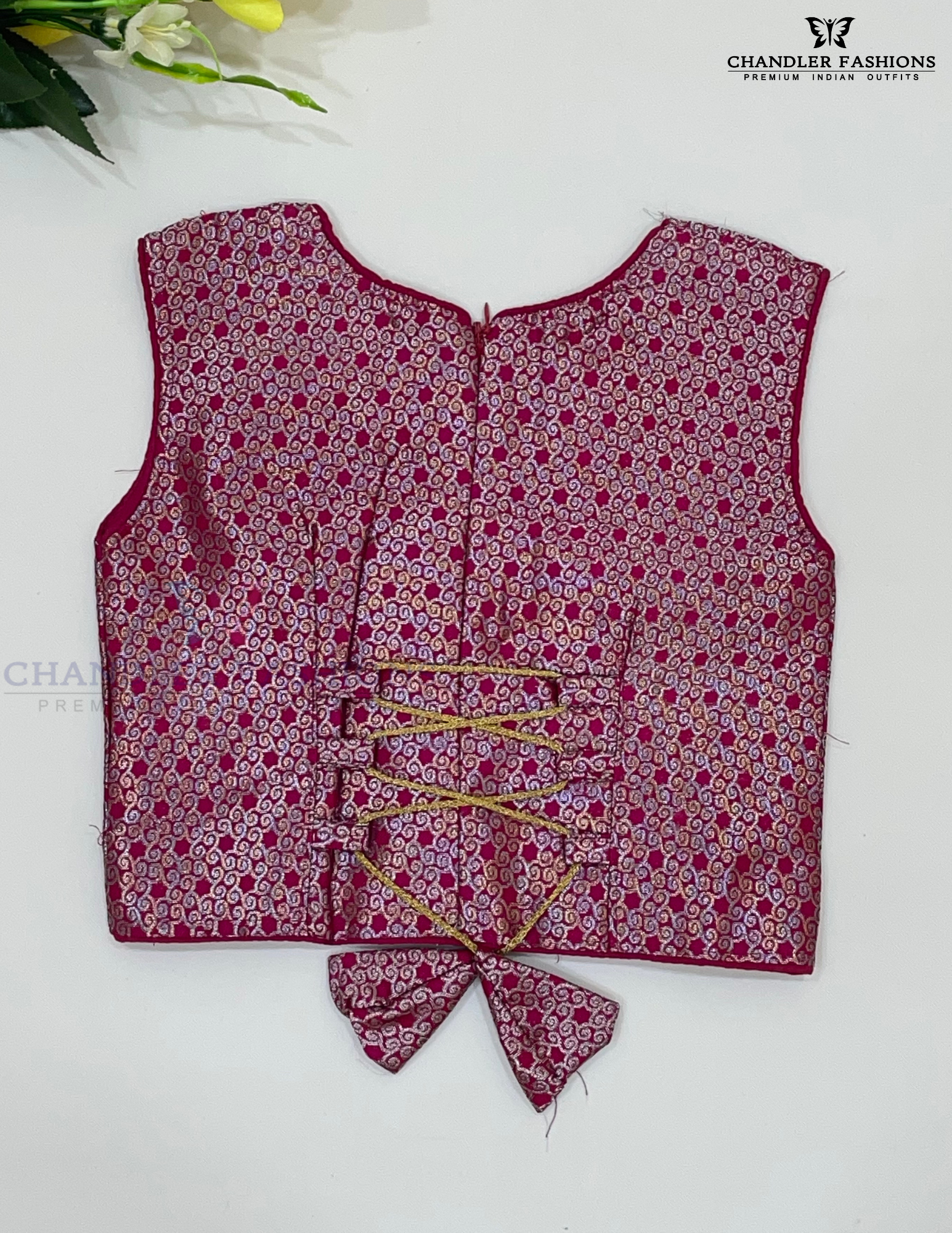 Appealing Pink Colored Art Silk Choli Sets With Zari Work In Chandler