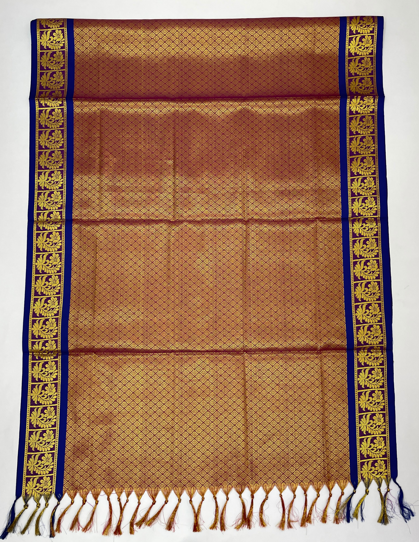 Charming Purple Color Art Silk Shawl In USA
