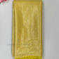 Stunning Yellow Color Silk Cotton Saree For Women