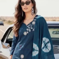 Teal Blue Color Cotton With Embroidery Work Salwar Suits Near Me