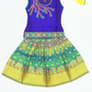 Wonderful Blue Color Soft Silk Langa Set With Embroidery And Stone Work For Girls