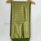 Green Color Soft Silk Saree With Golden Zari Work For Women Near Me