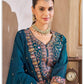 Blue Color Vichitra Silk With Heavy Embroidery Work Salwar Suits Near Me