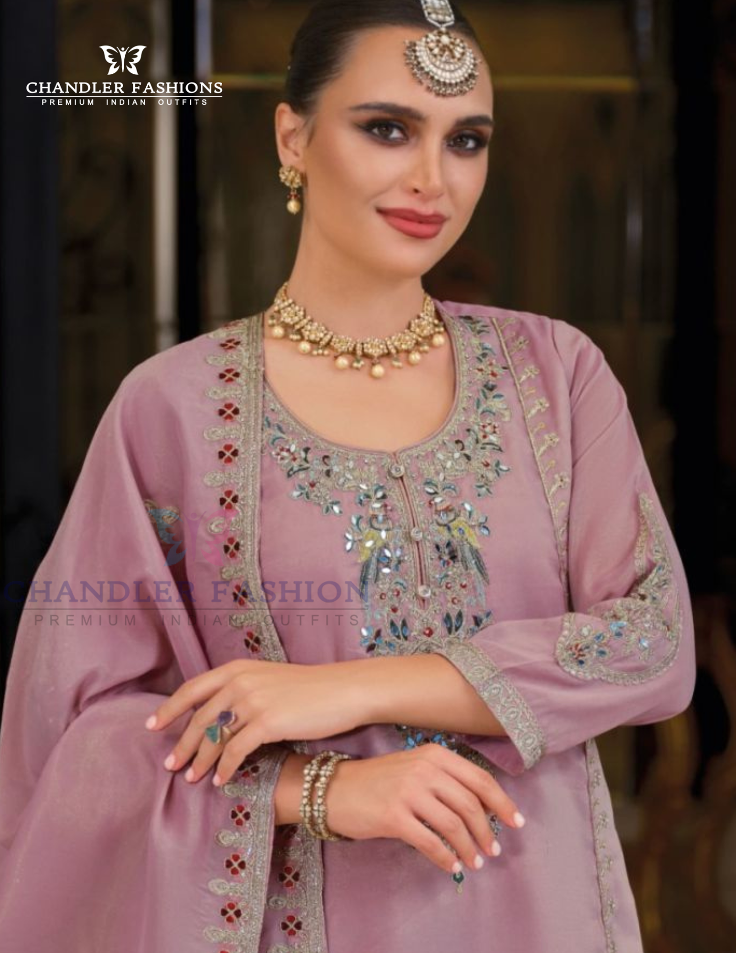 Embroidery Work Kurti In Mesa