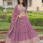 Alluring Zari Multi Embroidery Work Lehenga In Suncity