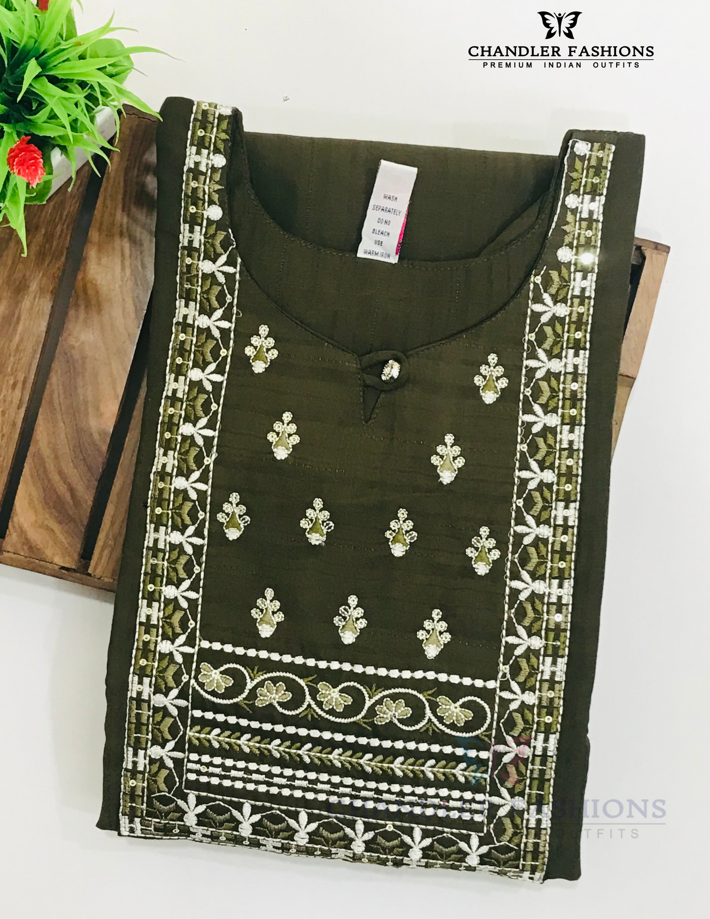 Beautiful Mehendi Green Color Rayon Kurti For Girls