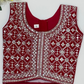 Red Colored Georgette Choli Sets In USA