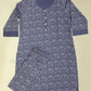 Purple Color Cotton Kurti And Palozzo Suits In Yuma