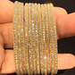 Wonderful Gold Color Metal Bangles Set For Women