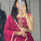Pink Color Embroidery Work Lehenga Choli In USA