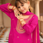 Pink Color Chinon With Embroidery Work Kurtis Suits Near Me