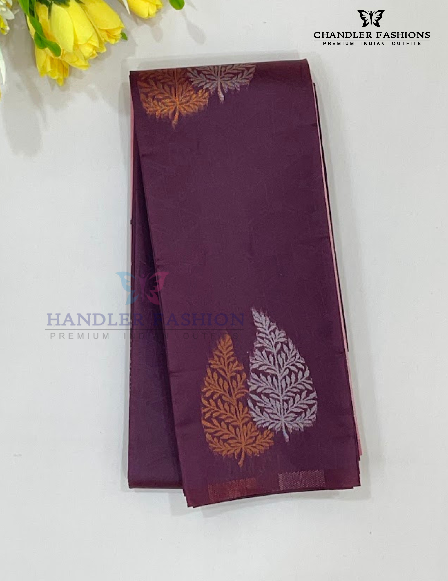 Alluring Wine Color Art Silk Saree With Gold And Silver Zari Work For Women