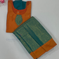 Orange And Green Colored Silk Langa Sets Near Me