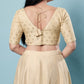 Gorgeous Gold Color Back Open Ready To Wear Blouse For Women Near Me