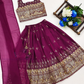 Wine Color Choli Set With Dupatta In Scottsdale