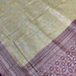 Maroon Soft Silk Saree With Designer Zari Work In Suncity