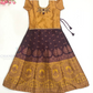 Alluring Yellow And Maroon Color Art Silk With Embroidery And Mirror Work Choli Set In Yuma