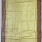 Light Green Soft Silk Saree With Designer Zari Work In Surprise