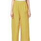 Stunning Sandal Colored Cotton Blend Sequins Work Palazzo Pant For Women