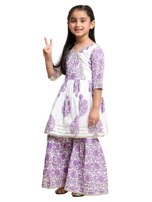 Soft Cotton Kurta Sharara Suits in Phoenix