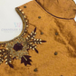 Yellow And Maroon Color Art Silk With Embroidery And Mirror Work Choli Set In Mesa