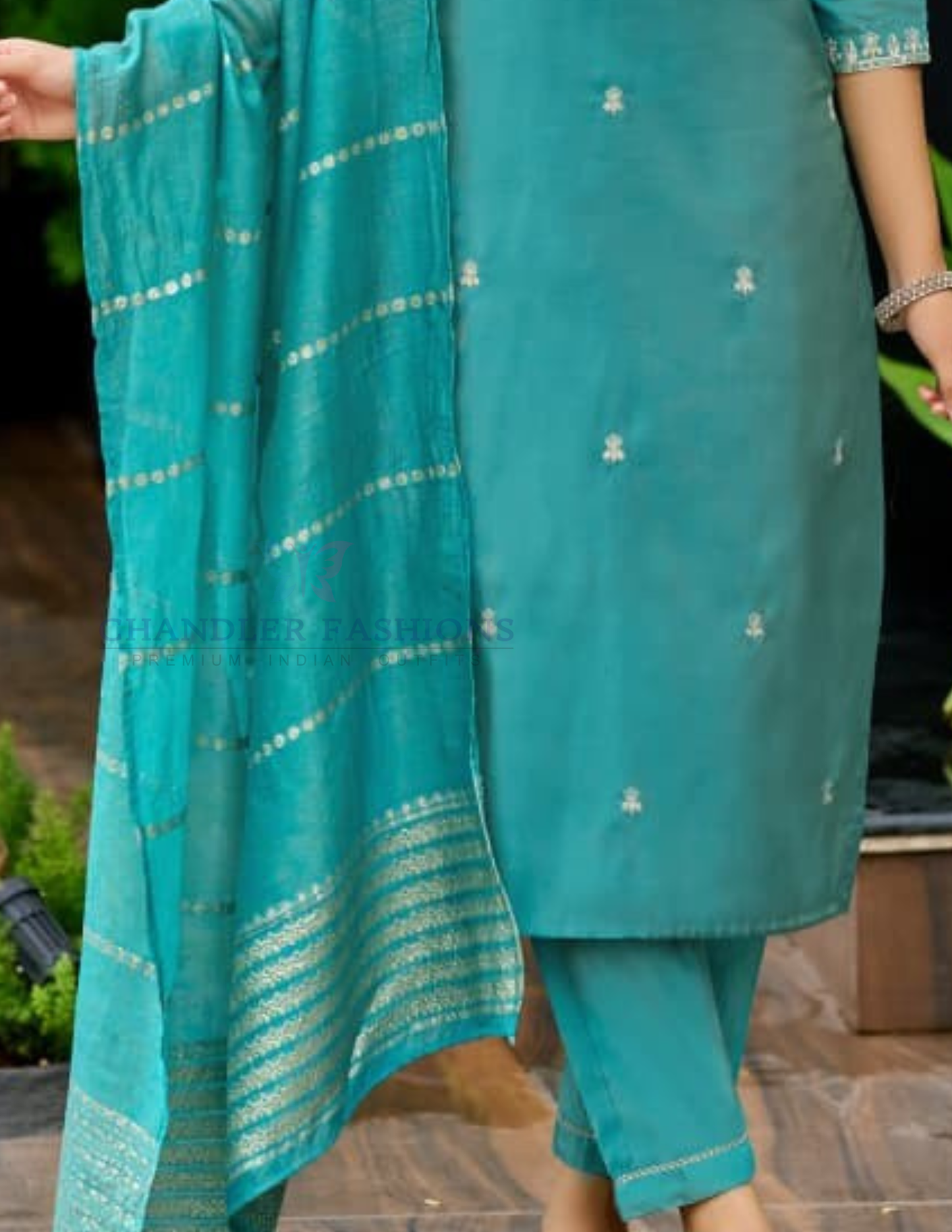 Blue Color Salwar Suits Embroidery Work In Yuma