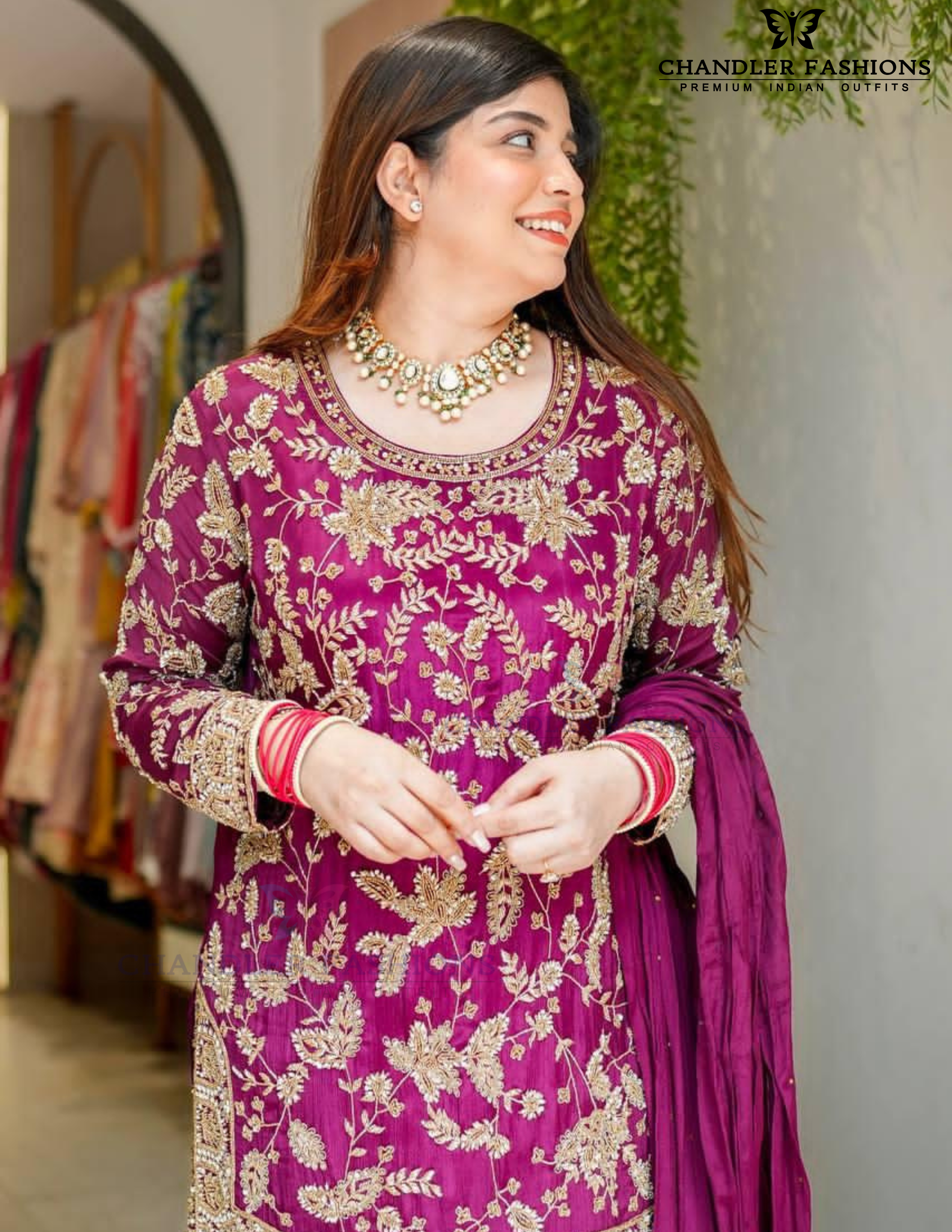 Attractive Heavy Faux Georgette Party Wear Palazzo In Mesa