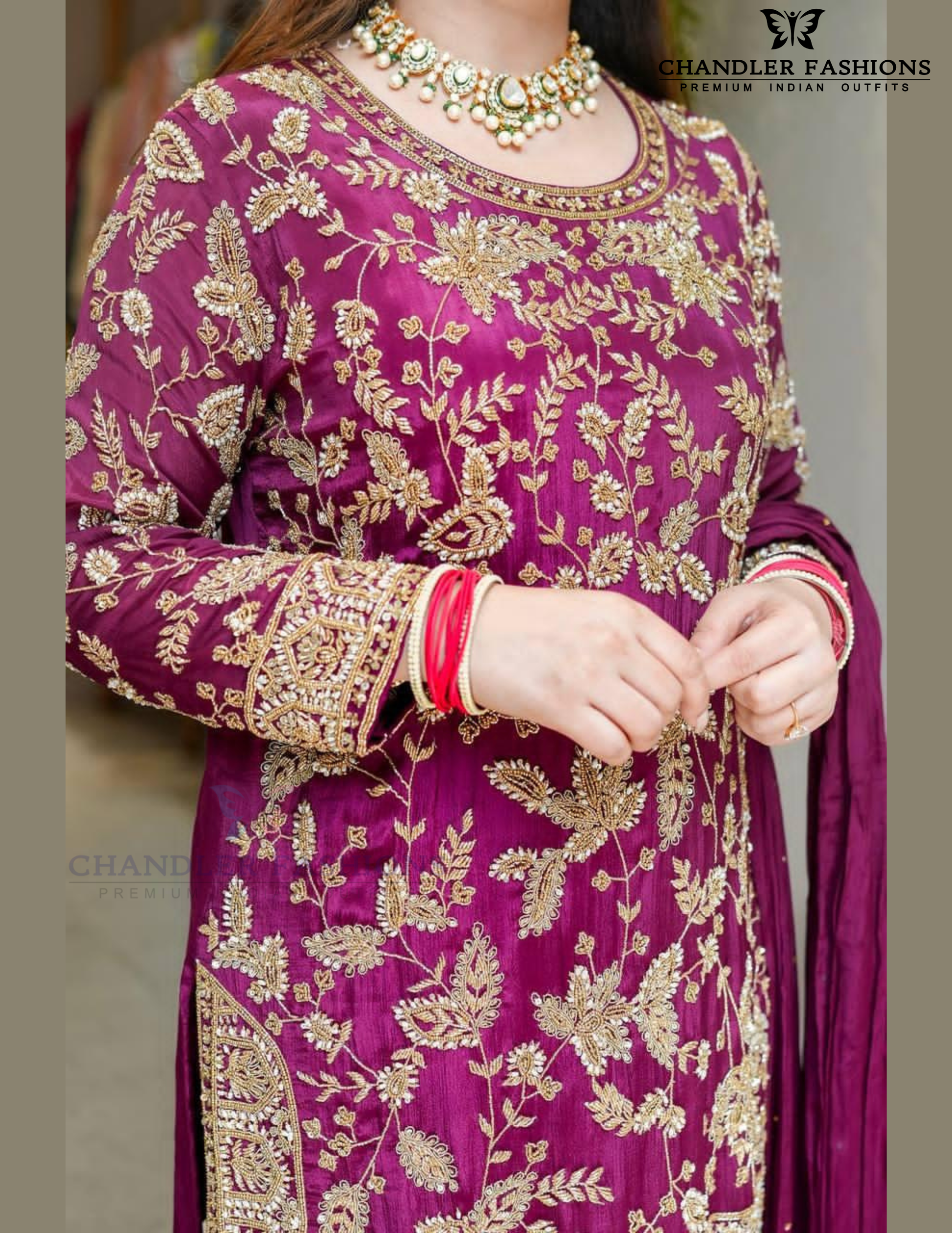 Attractive Heavy Faux Georgette Party Wear Palazzo In Tucson