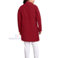 Red Color Silk Kurta Set For Kids In Mesa