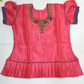 Graceful Pink And Blue Color Stone Work With Silk Langa set Near Me