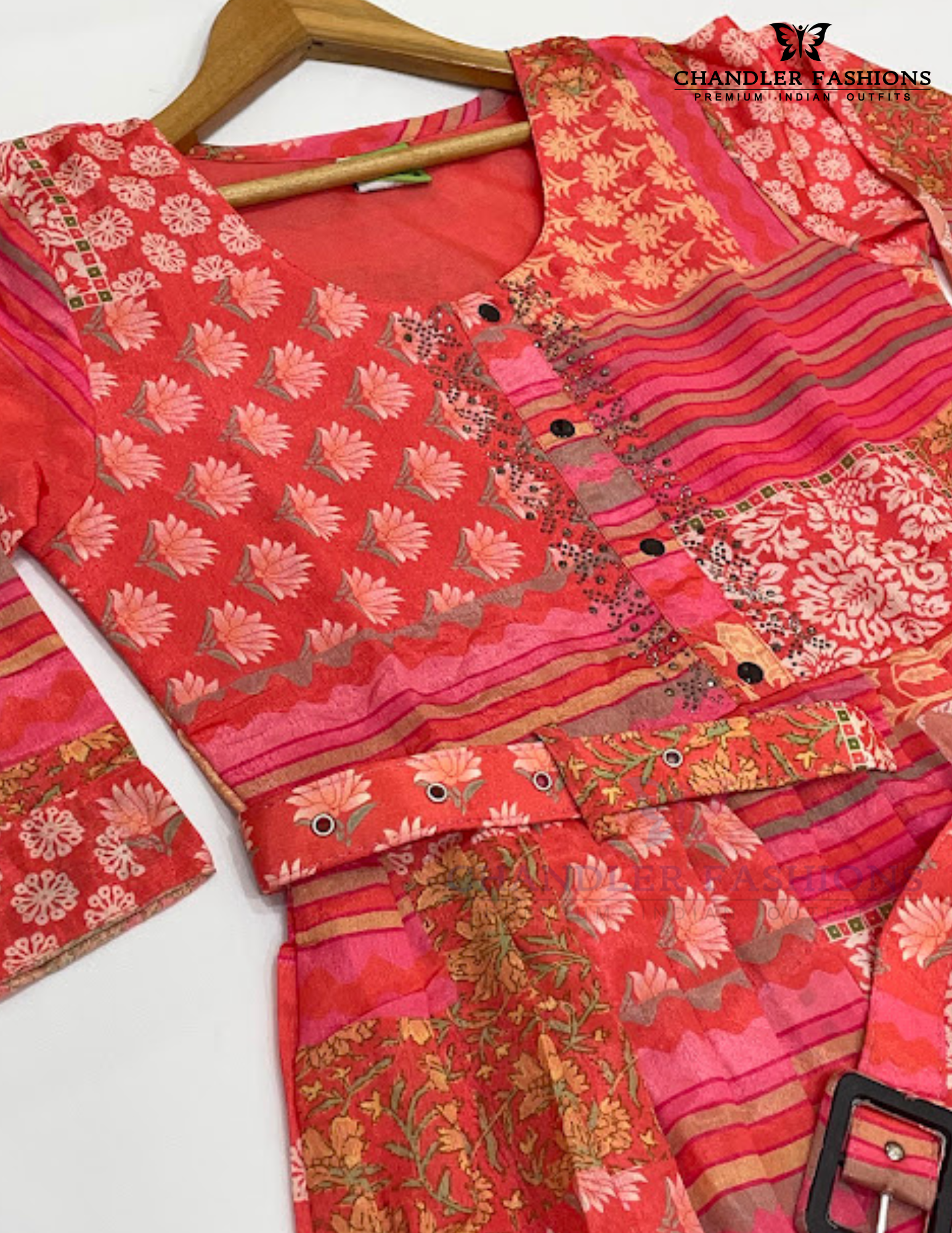 Pink Rayon With Sequins Work Women In Tempe