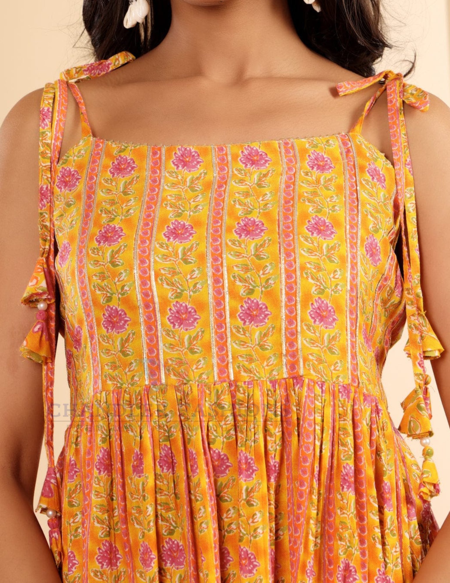  Cotton Sharara Suits With Floral Printed Work In Yuma