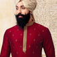 Slub Silk Kurta With Pajama Set For Men  Near Me