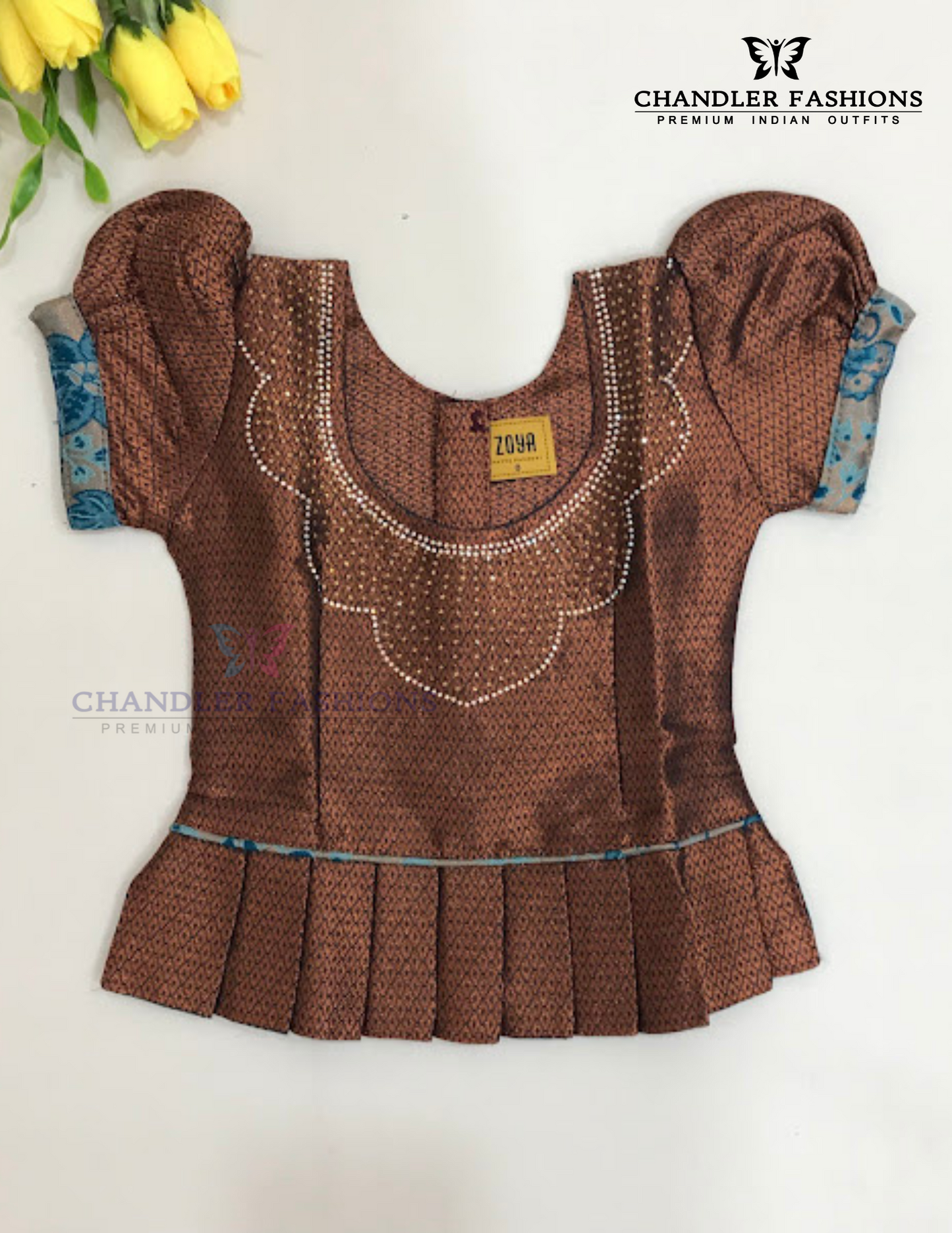 Maroon Color Art Silk Langa Set With Stone And Zari Work In Mesa