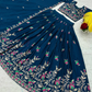 Charming Teal Blue Color Lehenga Choli In Tucson