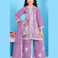 Captivating Lavender Color Georgette With Embroidery And Sequins Work Palazzo Suits For Girls