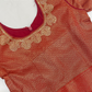 Wonderful Maroon Color Silk Choli Set With Stone And Zari Work For Girls