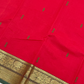 Attractive Red Color Cotton Saree With Zari Work In Phoenix