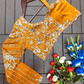 Yellow Color Rangoli With Embroidery Work Saree In Mesa