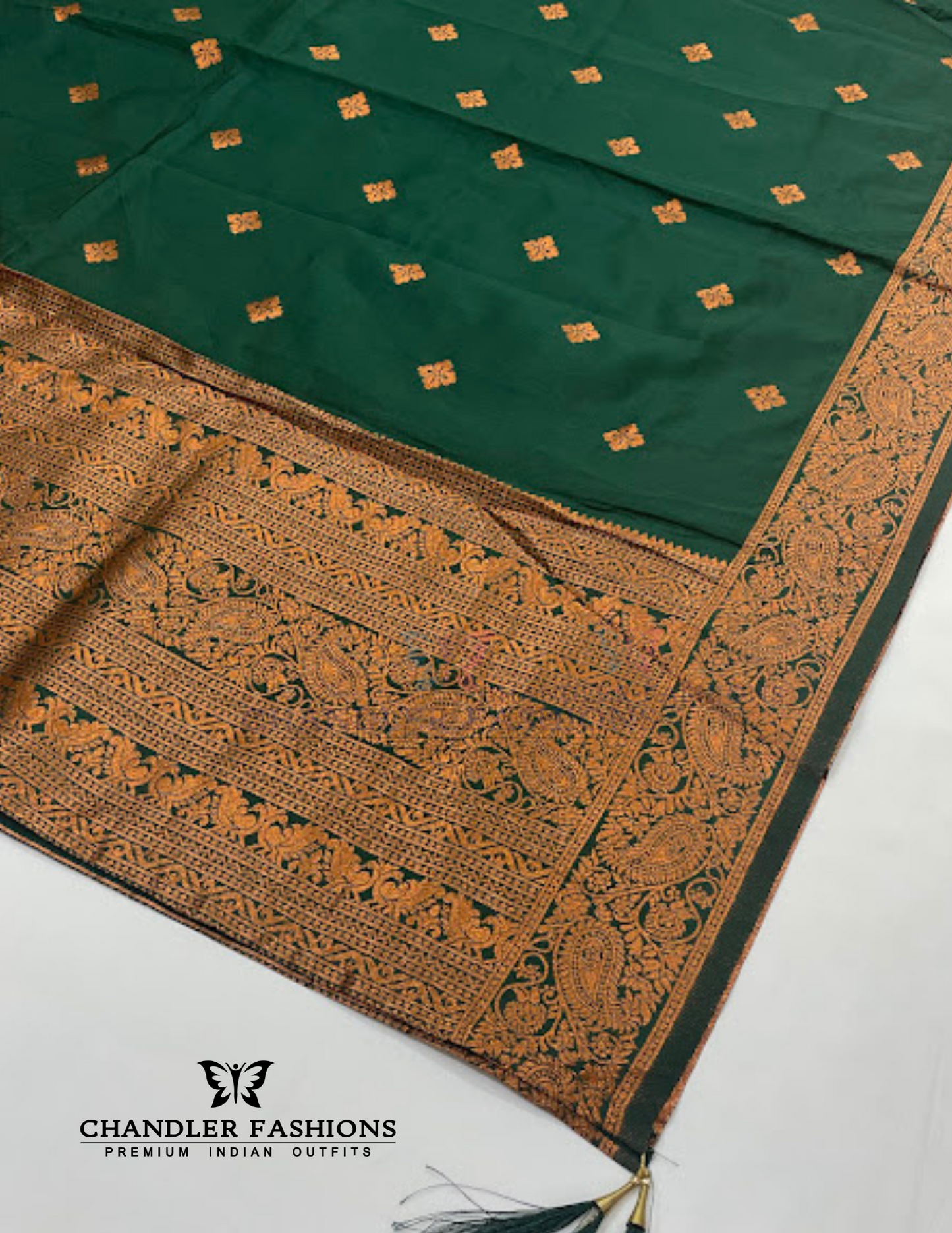Dark Maroon Colored Art Silk Half Saree Sets 