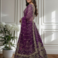 Purple Color Sequins With Zari Embroidery Work Lehenga In USA