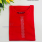 Delightful Red Color Rayon Stone Work Kurti In Globe