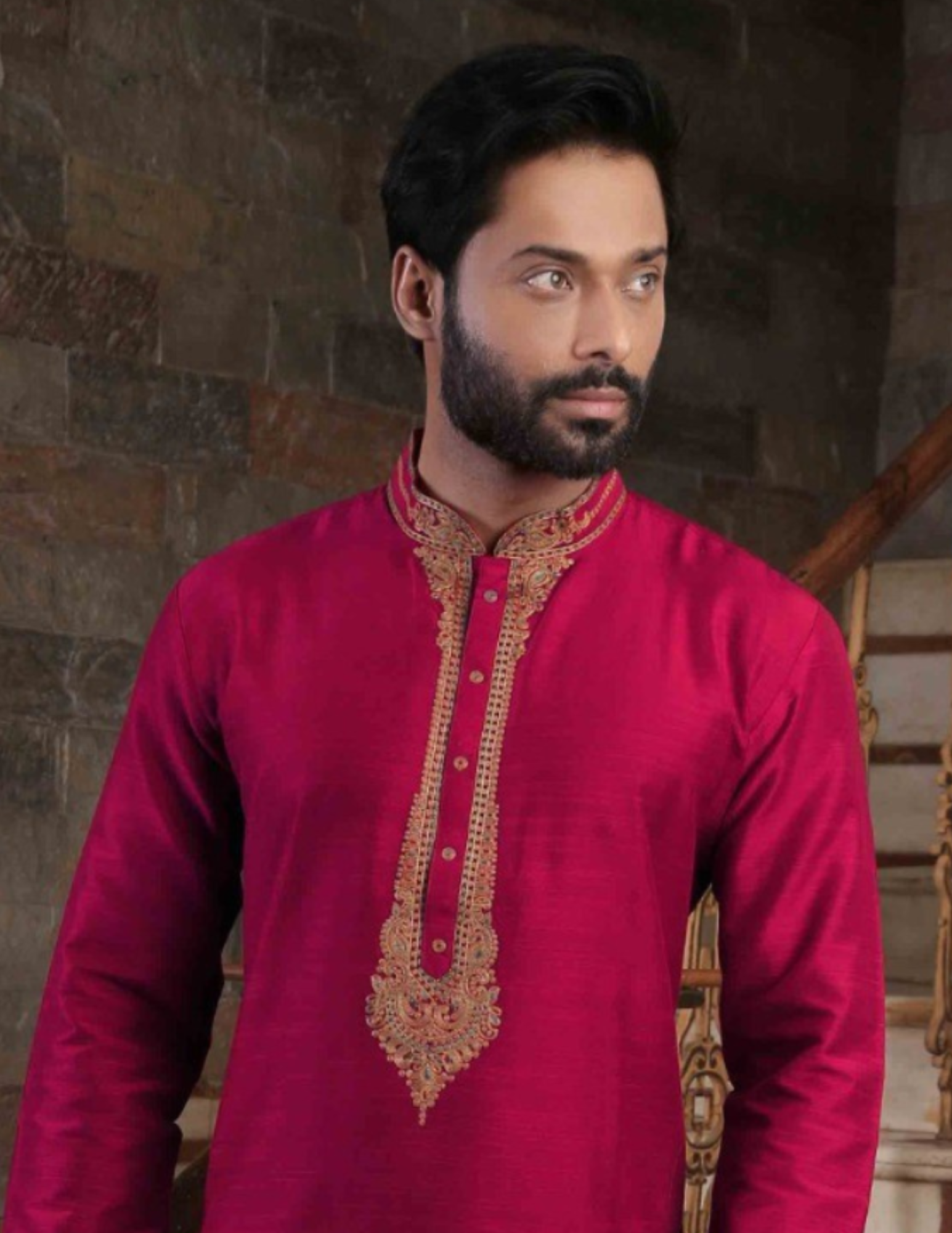 Slub Silk Kurta With Pajama Set Near Me