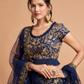 Soft Net Thread Embroidery And Sequins Work Lehenga Choli In Chandler