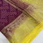 Delightful Magenta Color Georgette Saree With Zari Work In Mesa