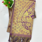  Purple Color Art Silk With Designer Zari Work (Ponnadai) In USA